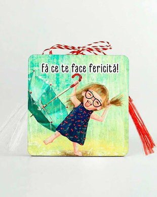 Martisor cu mesaj