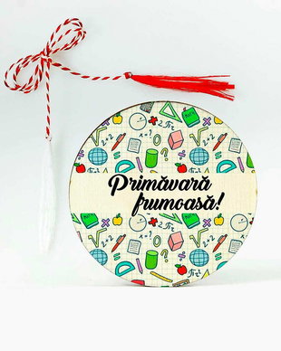Martisor personalizat profesoara matematica