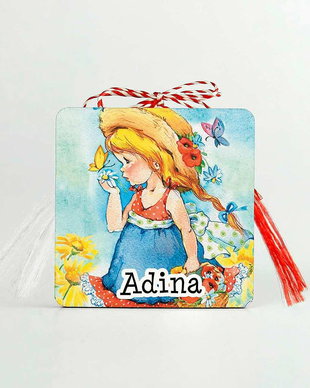 Martisor cu nume fetita