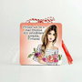 Martisor din lemn cu mesaj