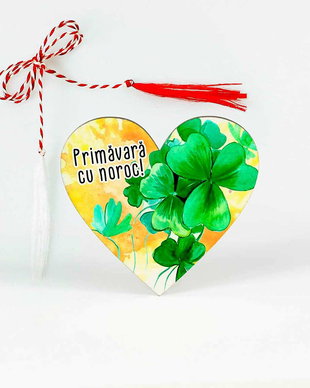 Martisor norocos cu trifoi