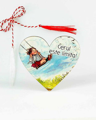 Martisor cu mesaj