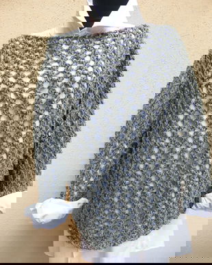 Pulover tricotaj gen plasa