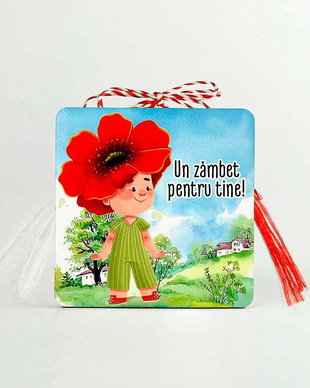 Martisor cu mesaj