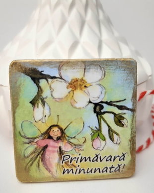Martisor cu mesaj