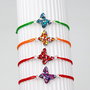 Bratara reglabila Swarovski / Argint 925  My Butterfly / Fluturasul meu