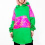 Hanorac PINK&GREEN