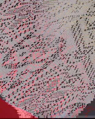 Cuvertura dantela pt pat