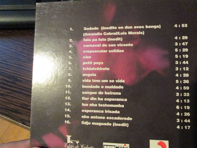 CD Cesaria Evora antologie
