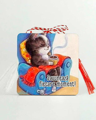 Martisor cu mesaj si nume