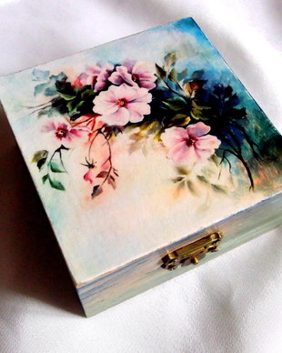 cutie lemn decorata 42678