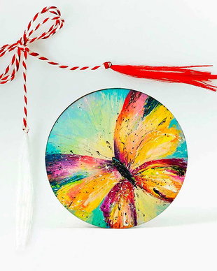 Martisor cu fluturas