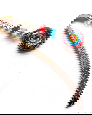 semn de carte cu mandala si cristale 42505