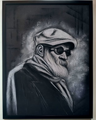 Tablou portret Constantin Brancusi