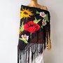Sal cu flori de vara impaslite, hippie, gipsy