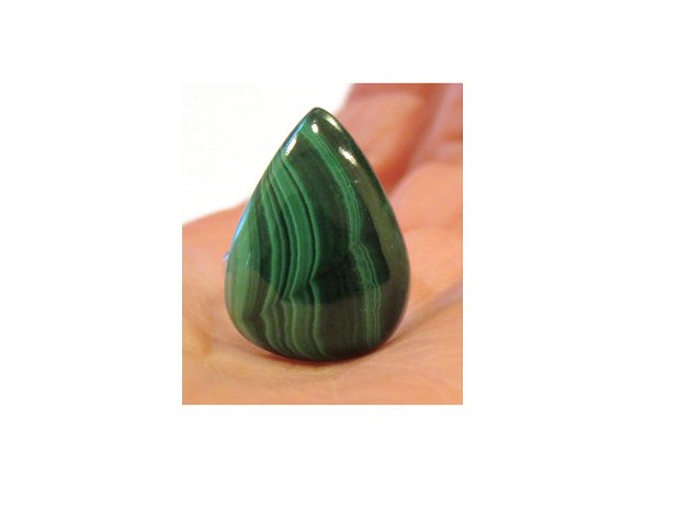 Inel Malachit natural si Argint 925 - IN686 - Inel verde reglabil, cadou romantic, inel pietre semipretioase, cadou sotie, cristale vindecatoare