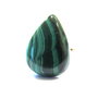 Inel Malachit natural si Argint 925 - IN686 - Inel verde reglabil, cadou romantic, inel pietre semipretioase, cadou sotie, cristale vindecatoare