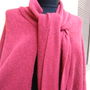 Poncho cu fular