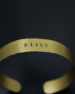 Brățară BLISS din alama sau cupru texturat