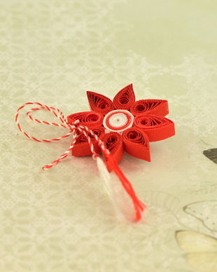 Martisoare quilling Flori/ mandale
