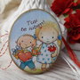 Martisor cu magnet pentru bunica/matusa