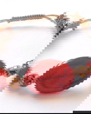 Bratara carneol si heliotrop