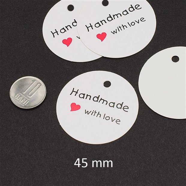 Etichete decorative pentru pungute sau cutii de cadou, 45 mm, EA-26