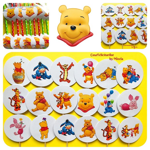Coif personalizat Winnie the pooh
