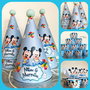 Coif petrecere baby Mickey mouse personalizat/Coifuri gemeni