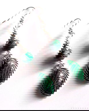 cercei malachit 42565