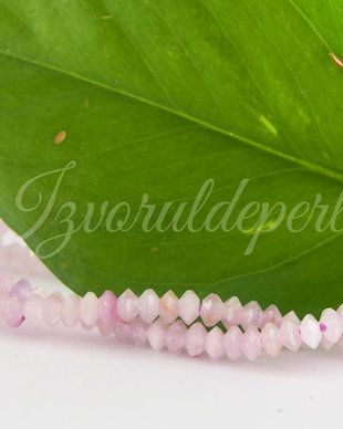 Kunzite fatetat 2.5-3x1.5-2mm (0.5sir)
