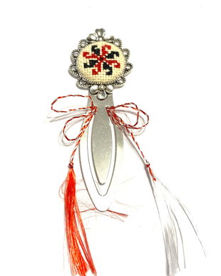 Semn de carte  cu cusaturi manuale