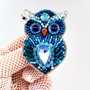 Rezervat Broșă - Romantic BLUE Owl