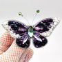 Rezervat Broșă - Purple and Pearl Butterfly