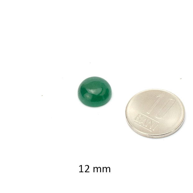 Cabochon Agat, 12 mm, B-236