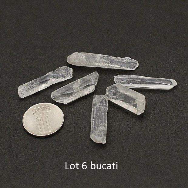 Lot Cristale de Stanca, Cuart natural brut, netratat, negaurit, AM45