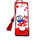 Semn de carte handmade, bufnite pe ciupercuta 2783