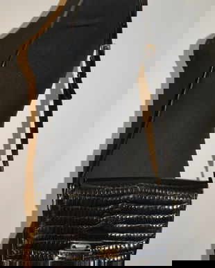 Geanta din piele de aligator