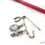 Brosa cu trifoi Swarovski