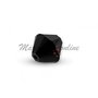 Cristale din sticla, biconice, 6 mm, negre
