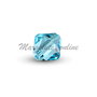 Cristale din sticla, biconice, 6 mm, aquamarin