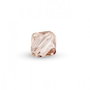 Cristale din sticla, biconice, 2x3 mm, bisque-B21