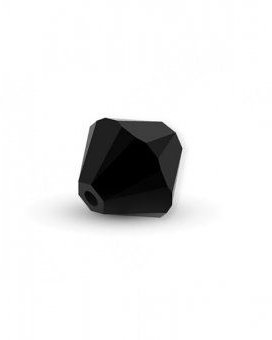 Cristale din sticla, biconice, 2 mm, negre