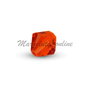 Cristale din sticla, biconice, 3x3.3 mm, rosii-B17