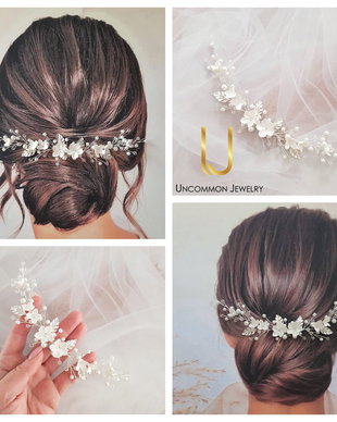 IRINA - Accesoriu mireasa floral