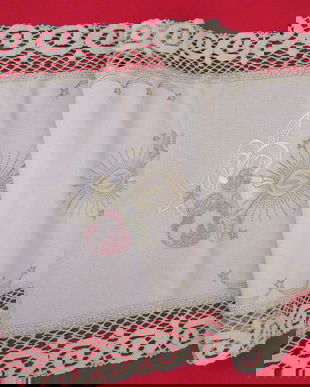 Nou/Mileu brodat Craciun 76cm