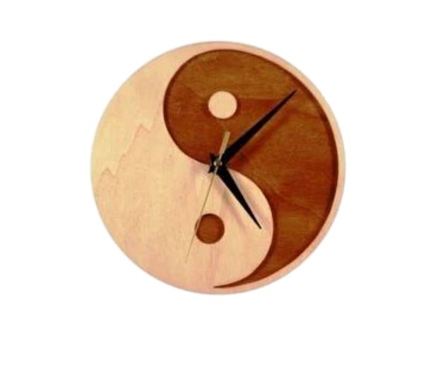 ceas de perete "Yin &Yan"