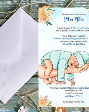 Invitatii botez PM65