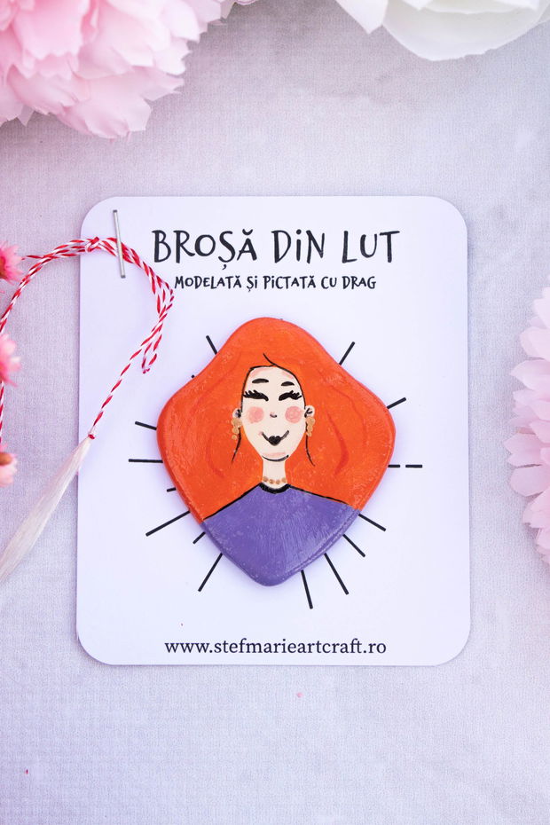 Brosa martisor Nancy