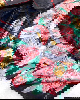 CODELLO, esarfa noua matase naturala   jaquard